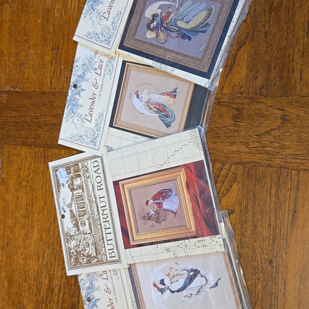 Victorian Cross Stitch Patterns BUNDLE #3